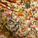 John Galliano NWT $850 Vintage Yellow Floral Tasseled Dress 38 Photo 7