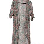 LuLaRoe  small women's cardigan paisley geometric pattern 3/4 sleeve flowy soft Photo 0