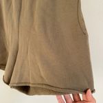 Set Active NWOT  Sweat Shorts Size Small in Sage Green Brown Taupe Women’s Photo 4
