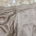 Adika Ruched Mini Skirt. Tan. Size small. NWT Photo 7