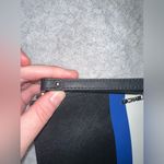 NWOT MICHAEL Kors Women's Blue Black and White Large Wristlet Photo 1