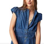 Free People  Chester Denim Mini Dress Photo 1