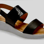 Taryn Rose  Black and White Women's Sandals Photo 0