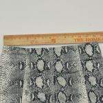 Free People Snakeskin Mini Skirt Modern Femme Novelty Stretch Black/Grey Sz 0 XS Photo 7