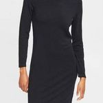 Reformation Jeans Rosario Long Sleeve Rib Knit Mini Dress Black Women's Size XS Photo 0