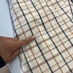 Anthropologie The Essential Collection by  Pants Womens 14 TALL Beige Multi Check Photo 13