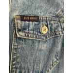 Old Navy Denim Button Front Sleeveless Dress Blue A-Line Casual Sz S Photo 2