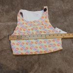 Cotton On Body Size Small NEW NWT Sports Bra Cut Out Diagonal Logo Workout White Photo 5