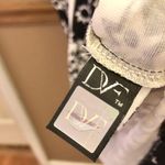 Diane Von Furstenberg maiha star meadow Sleeveless Silk Dress Black white 10 Photo 6