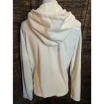 Jockey Sport Full Zip Cream Colored Hooded Jacket Size Large Photo 3
