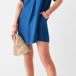 Faherty  Sanibel Linen Dress Photo 0