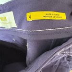 Maeve Anthropologie  Cargo Pants Size 4 Blue Contrast Stitching Utility Photo 5