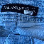 BLANK NYC Denim Mini Dress XS Jean Western Cut Out Button Up Sleeveless $128 Photo 8