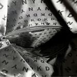 DKNY Pola Foldover Logo Black Women's Faux Luxury Soft Leather Backpack Photo 6