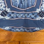 NY Line Jeans Vintage Denim Sleeveless Button Photo 5