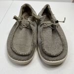 Hey Dude  Size 8 Wendy Loafers Sox Beige Knit Slip On Shoes Lightweight Women’s Photo 5