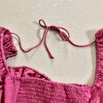 ASTR The Label Wine Red Milkmaid Balloon Sleeve Top Size M NWT Photo 11