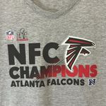 NFL Atlanta Falcons NFC Champions Grey Women’s T-Shirt. Size L Photo 1