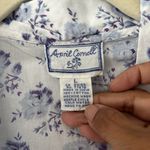 April Cornell Women's Button Down Top Cottage core Prairie Summer Cotton Size L White Size L Photo 1