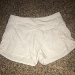 Lululemon Speed Up 4” White Short Photo 0