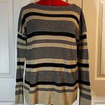 Ralph Lauren Lauren by Black & Tan Sweater L Photo 0