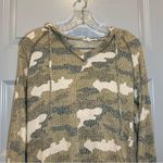 Above and Beyond Green Camo Ribbed Pullover Hoodie S Photo 6