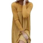 English Factory  Pleated Dress With Long Sleeve Faux Sweater Size S New with Tag Photo 4