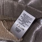 Maurice's Metallic shiny skirt silver gold shine size medium Photo 7