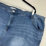 Lane Bryant Mid Rise Girlfriend Jean Plus Size Shorts Sz 28 High Rise Rainbow Photo 3