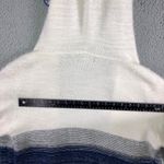 Fate Cardigan Sweater Women‎ Medium Hooded Open Front Fuzzy Cozy Lagenlook Tan Photo 9