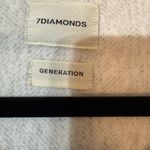 7 Diamonds Women's Light Gray Utility Jacket White Size M Photo 6