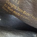 Beast Fashion Black Fringe Ankle Booties Women's 5.5 Suede Western Boho Photo 4