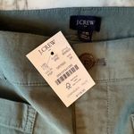 J.Crew NWT  Lizzie High-Rise Patch-Pocket Wide-leg Pant Womens Green Sun Bleached Photo 5