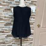 Gracia  lack chiffon top blouse Sz M Photo 6