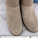 Toms Lacy Ankle Bootie Desert Taupe Zip Up Casual Boho Size 8.5 Tan Beige Comfy Photo 7