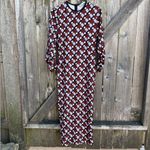 ZARA EUC  Geometric Side Slit Column
Maxi Dress Photo 3