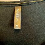 Massini  Double Flutter Sleeve Black Dress Women’s XL Photo 3