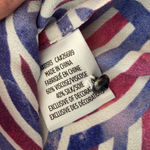 Robert Graham  Elizabeth Swirl Silk Print Blouse Sz XS Photo 3