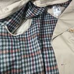 Gallery J Double Breasted Classic Women’s Trench Coat W/Lining Sz 9/10 Tan NEW Photo 7