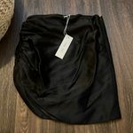 The Sei Black Ruched Skirt Size 0 Photo 0