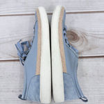 Vionic  Winny Pastel Blue Leopard Heel Raffia Trim Comfy Casual Arch Support 10 Photo 4