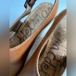 Sam Edelman Camilla Wedge Tan Leather Wood Studded Heel size 8.5 $150 Revolve Photo 10