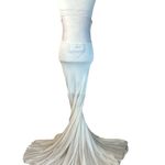 Helsa Jazzlyn Maxi Knit Dress in Ivory Medium New Womens Long Gown Photo 7