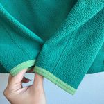 Cotopaxi  Adult Small Abrazo Green Blue 1/2 Zip Mock Neck Pullover Fleece Jacket Photo 2