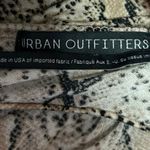 Urban Outfitters Beige Black Snakeskin Sleeveless Cami Mini Bodycon Dress Sz L Photo 5