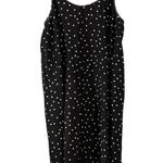 Atm 100% Silk Black White Polka Dot Slip Dress. NWT. Size Medium Photo 4