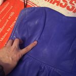 Motel Rocks NWOT RARE BOULEE Vegan Leather Hailey Mini Dress — Midnight Photo 6