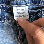 Hydraulic Vintage Back Flap Pockets Denim Capris Photo 5