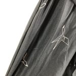 Hutch  Womens Shirt Dress Origami Bird Button Front Roll Tab Sleeve Black 0X Photo 2