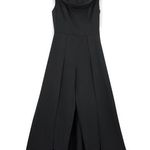 Kay Unger NWT Anais Jumpsuit w/Train Black 6 Photo 0